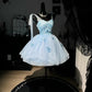 New Homecoming Dress Sweetheart Spaghetti Strap Butterfly Applique Tulle Back to School Outfits Party Dress D7592