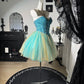 New Homecoming Dress Sweetheart Tulle Beading Back to School Outfits Party Dress Birthday Dress  D7650