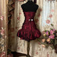 New Homecoming Dress Strapless Fold Flowers Rinestone Prom Dress Back to School Outfits Party Dress  D6144