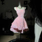 New Homecoming Dress Square Sequins Back to School Outfits Party Dress Birthday Dress D7545
