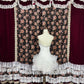Chic Homecoming Dress Strapless Lace Rinestone Prom Dress Back to School Outfits Party Dress  D6124