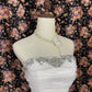 Chic Homecoming Dress Strapless Lace Rinestone Prom Dress Back to School Outfits Party Dress  D6124