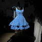 New Homecoming Dress V Neck Sequins Cascade Tulle Back to School Outfits Party Dress Birthday Dress D7574