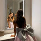 Fashionable Homecoming Dress Sweetheart Rinestone Bowknot A-Line Back to School Outfits Party Dress D7839