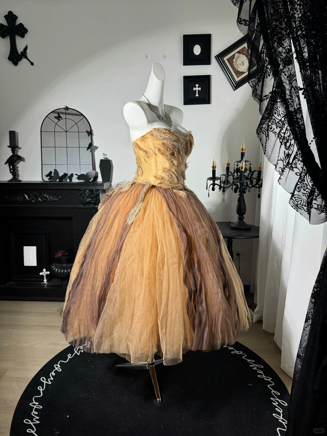New Homecoming Dress Sweetheart Ball Gown Tulle Bead Back to School Outfits Party Dress Birthday Dress  D7649