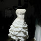 New Homecoming Dress Strapless Cascade Pleated Appplique Back to School Outfits Party Dress Birthday Dress D7577