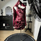 New Homecoming Dress One Shoulder Beaded Flower Pleated Back to School Outfits Party Dress Birthday Dress  D7651