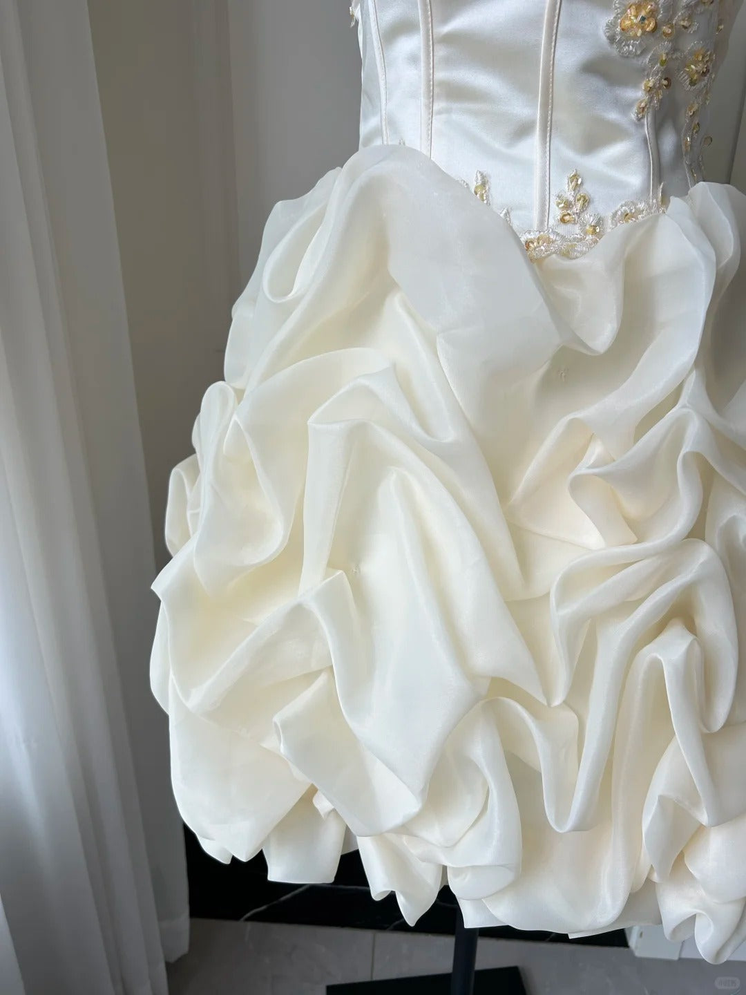 Elegant Homecoming Dress Sweetheart Pleated Applique Back to School Outfits Party Dress  D6477