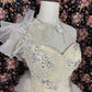 New Homecoming Dress Off the Shoulder Lace Rinestone Prom Dress Back to School Outfits Party Dress  D6122