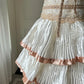 Chic Homecoming Dress V Neck Cascade Pearl Back to School Outfits Party Dress  D6463