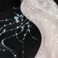 Gorgeous Sparkling Champagne Sequin Sweetheart Mermaid Elegant Chiffon Evening Dress Prom Dresses D1627