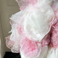 New Homecoming Dress Strapless Flower Cascade Back to School Outfits Party Dress  D6472
