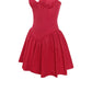 Charming Homecoming Dress Sweetheart Applique Pleated Back to School Outfits Party Dress  D7331