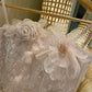 New Homecoming Dress Strapless Lace Flower Dress Back to School Outfits Party Dress  D6389