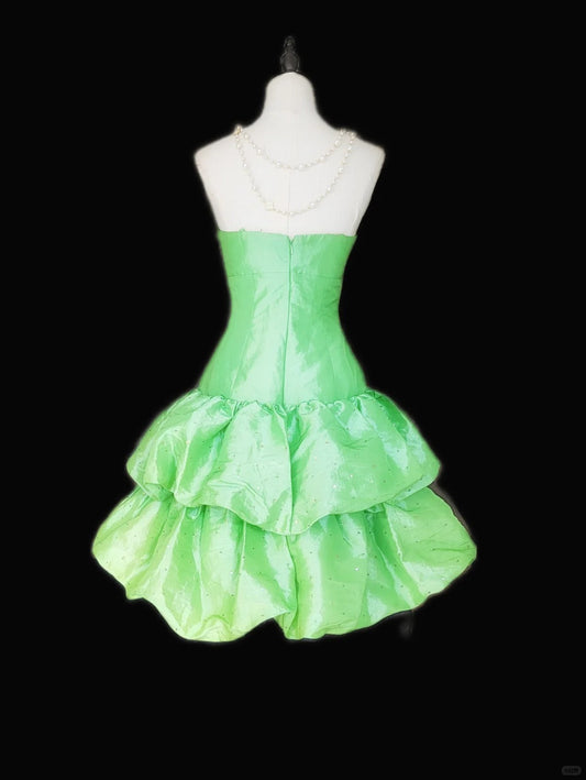 New Homecoming Dress Sweetheart Cascade Beaded Back to School Outfits Party Dress D6894