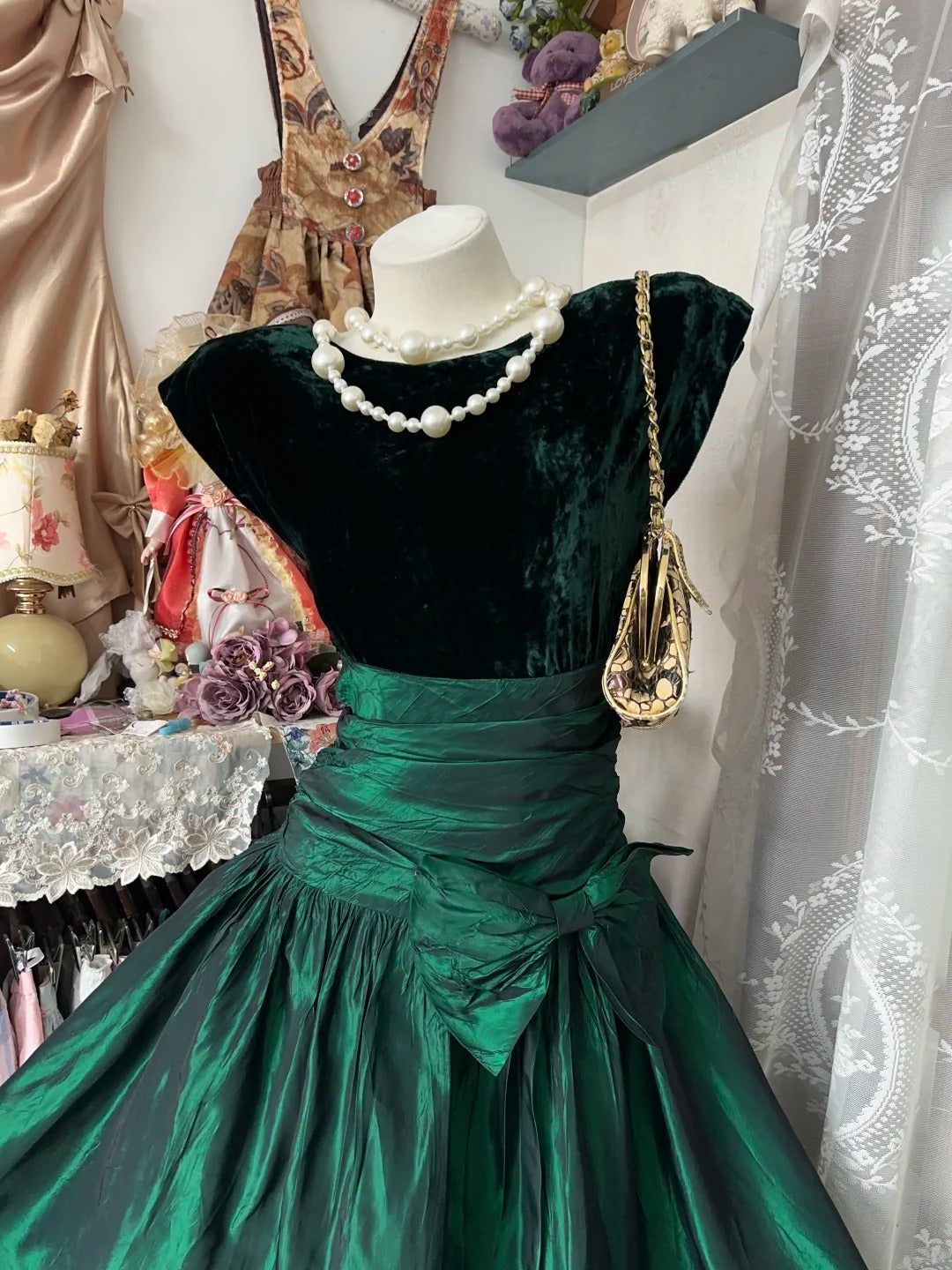 Elegant Homecoming Dress Jewel Pleated Bowknot Backless Prom Dress Back to School Outfits Party Dress  D6183