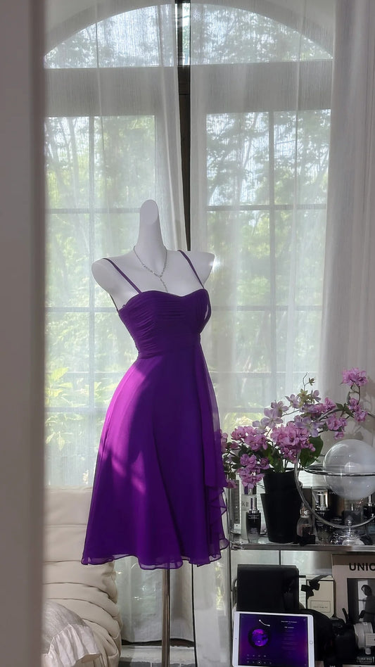 Chic Homecoming Dress Sweetheart Dress Back to School Outfits Party Dress  D6411