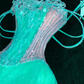 Gorgeous Sparkling Blue-green Sequin A-Line Design Evening Dress Prom Dresses D1644