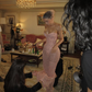 Robe de soirée longue sirène rose brillant à paillettes et décolleté en cœur MD7354