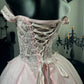 New Homecoming Dress Off the Shoulder Lace Soutache Tulle Bead Sequins Back to School Outfits Party Dress Birthday Dress D7637