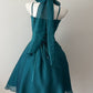 A Line Green Short Homecoming Dress Chiffon Party Dress D7968