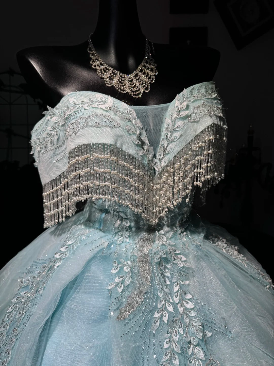 New Homecoming Dress Sweetheart Tull Bead Sequins Pearl Tassel Back to School Outfits Party Dress Birthday Dress D7642