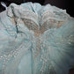 New Homecoming Dress Sweetheart Tull Bead Sequins Pearl Tassel Back to School Outfits Party Dress Birthday Dress D7642