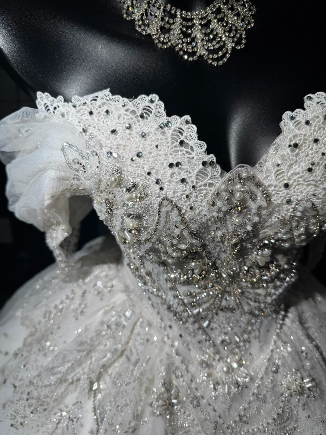 New Homecoming Dress Off the Shoulder Cascade Lace Soutache Tulle Bead Sequins Back to School Outfits Party Dress Birthday Dress D7573