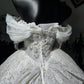 New Homecoming Dress Off the Shoulder Cascade Lace Soutache Tulle Bead Sequins Back to School Outfits Party Dress Birthday Dress D7573