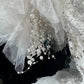New Homecoming Dress Off the Shoulder Tulle Sequins Bead Flower Applique Pearl Rinestone Ball Gown Back to School Outfits Party Dress Birthday Dress Wedding Dress D7549
