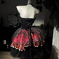 New Homecoming Dress Sweetheart Tulle Sequins Cascade Back to School Outfits Party Dress Birthday Dress D7550