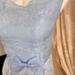 New Homecoming Dress Jewel Bowknot Back to School Outfits Party Dress D6904