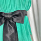 New Homecoming Dress Square Bowknot Cascade Back to School Outfits Party Dress D6938