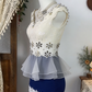Beauty Homecoming Dress V Neck Applique Rinestone Back to School Outfits Party Dress  D6530
