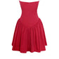 Charming Homecoming Dress Sweetheart Applique Pleated Back to School Outfits Party Dress  D7331