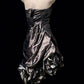 Elegant Homecoming Dress Strapless Pleated Flower Back to School Outfits Party Dress  D6446