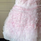 New Homecoming Dress Strapless Cascade Back to School Outfits Party Dress  D6473