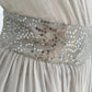 New Homecoming Dress V Neck Sequins Pleated Tulle Back to School Outfits Party Dress D6942