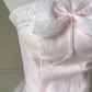 Cute Homecoming Dress Strapless Bowknot Tulle Back to School Outfits Party Dress  D6467