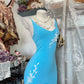 New Homecoming Dress Spaghetti Strap Hi-Lo Tulle Flower Prom Dress Back to School Outfits Party Dress  D6180