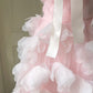 Sweet Homecoming Dress Strapless Tulle Flower Bowknot Back to School Outfits Party Dress  D6460