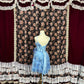 New Homecoming Dress Spaghetti Straps Lace Sequins Flower Prom Dress Back to School Outfits Party Dress  D6128