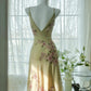 Stunning Homecoming Dress Spaghetti Strap Applique Backless Dress Back to School Outfits Party Dress  D6423