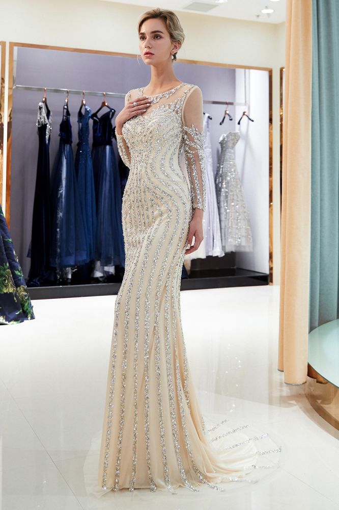 Elegant Wedding Dress Jewel Tulle Rinestone  Wedding Dress D7492