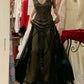 Robe de bal brillante à paillettes et col en cœur, robe de soirée sirène, robe de gala, robe de fête d'anniversaire, D3415