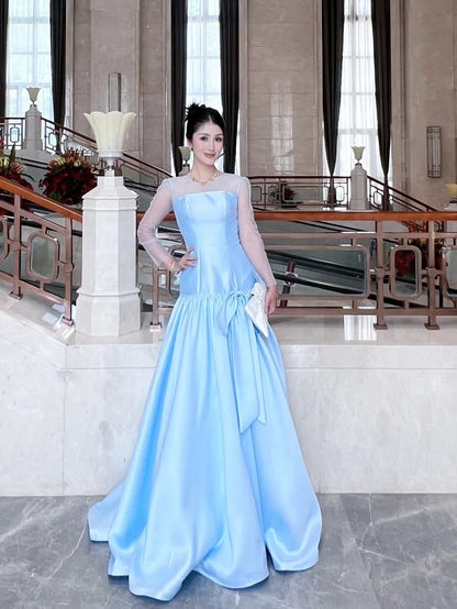 Glänzendes Ballkleid mit herzförmigem Pailletten-Meerjungfrauen-Abendkleid, Galakleid, Geburtstagspartykleid, D3415