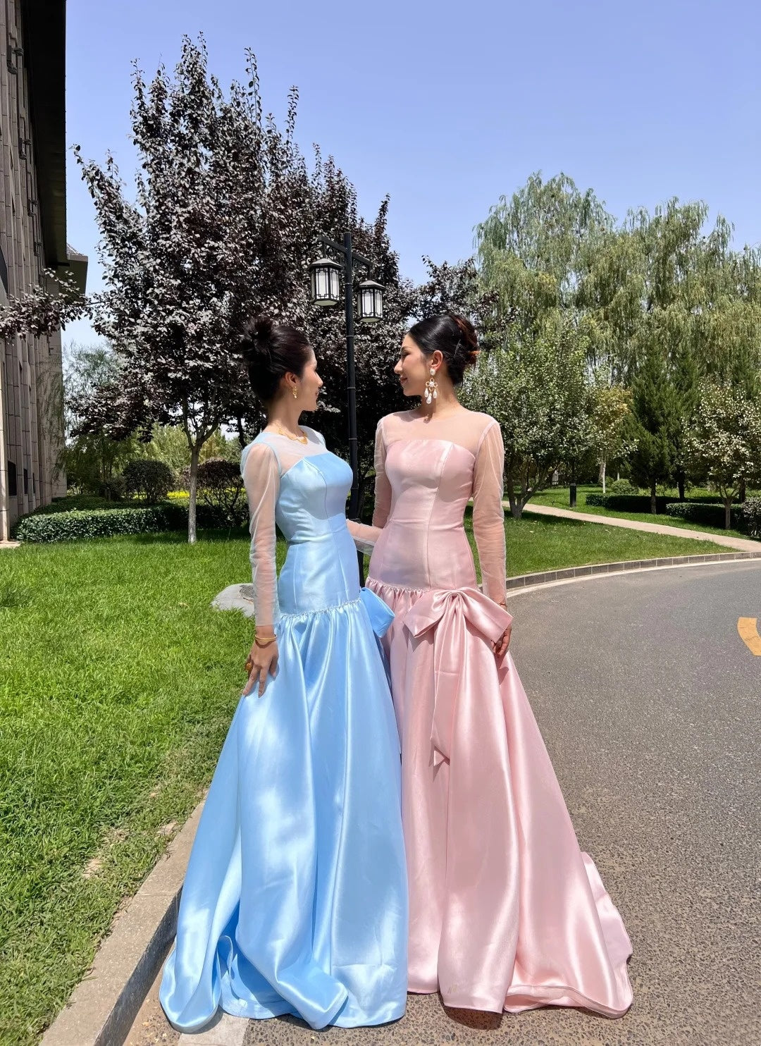 Glänzendes Ballkleid mit herzförmigem Pailletten-Meerjungfrauen-Abendkleid, Galakleid, Geburtstagspartykleid, D3415