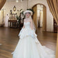 Elegant Wedding Dress Sweetheart Pleated Tulle Wedding Dress   D4606