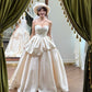 Pretty Wedding Dress Satin Sweetheart Pleated Wedding Dress   D4607