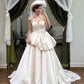 Pretty Wedding Dress Satin Sweetheart Pleated Wedding Dress   D4607